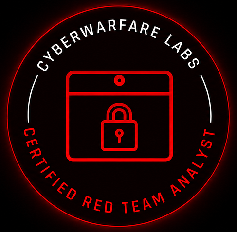 CRTA Certified Red Team Analyst certification logo