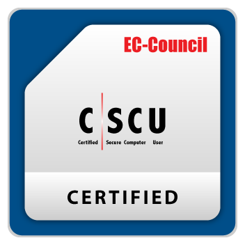 CSCU Certified Secure Computer User certification logo