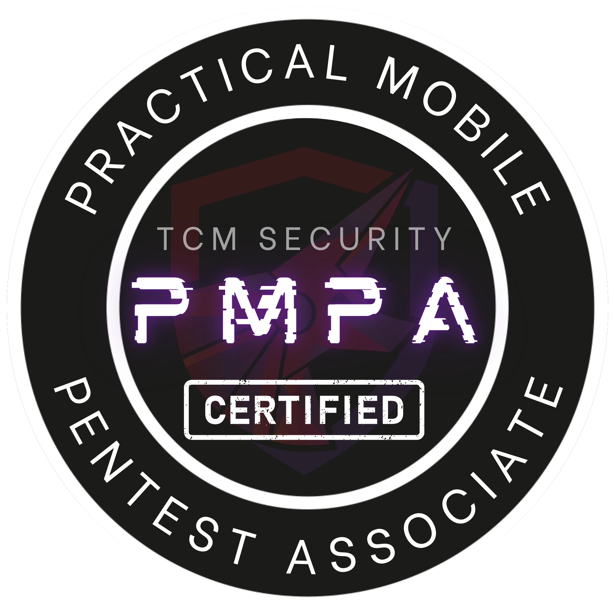PMPA Practical Mobile Penetration Tester Associate certification logo